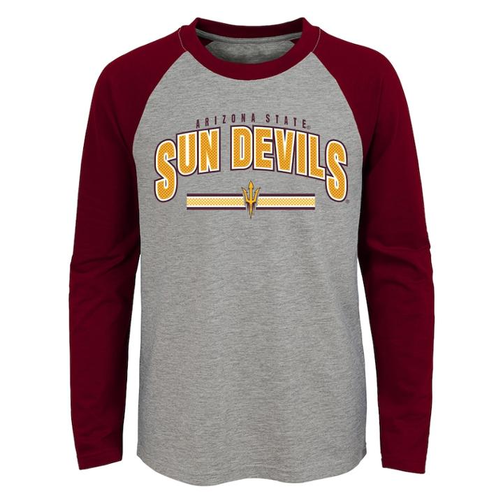 Boys 4-18 Arizona State Sun Devils Audible Tee, Size: 6-7, Grey