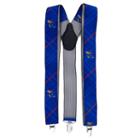 Men's Kansas Jayhawks Oxford Suspenders, Blue