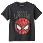 Boys 4-7 Marvel Spider-man Awesome Graphic Tee, Boy's, Size: 7, Grey (charcoal)