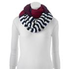 Keds Rugby Infinity Scarf, Women's, Red