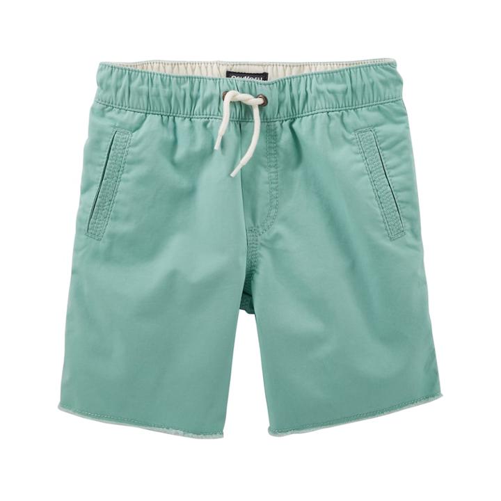 Boys 4-12 Oshkosh B'gosh&reg; Solid Pull-on Shorts, Size: 12, Turquoise/blue (turq/aqua)