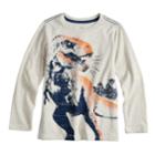 Boys 4-12 Sonoma Goods For Life&trade; Long Sleeved Graphic Tee, Size: 6, White
