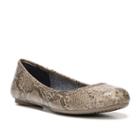 Dr. Scholl's Friendly Women's Ballet Flats, Size: 6 Wide, Lt Beige