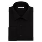 Men's Van Heusen Extreme Color Endurance Regular-fit Dress Shirt, Size: Xl-34/35, Black