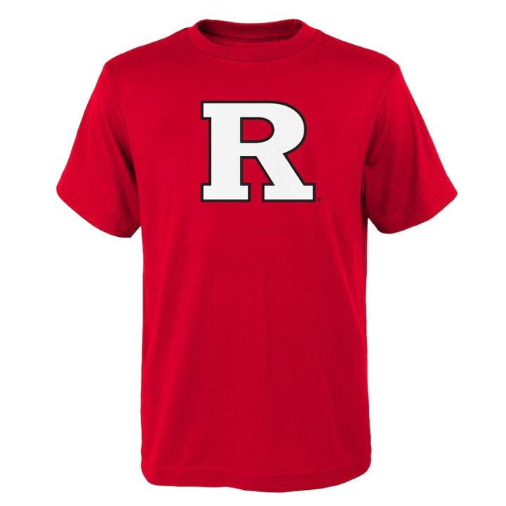 Boys 4-18 Rutgers Scarlet Knights Primary Logo Tee, Size: 16-18, Red