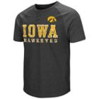 Men's Colosseum Iowa Hawkeyes Spotter Henley, Size: Large, Oxford