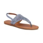 Olivia Miller Key West Women's Sandals, Size: 6, Blue