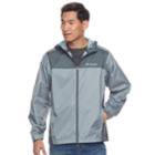 Men's Columbia Weather Drain Rain Jacket, Size: Xl, Dark Grey