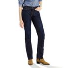 Women's Levi's&reg; 525&trade; Perfect Waist Straight-leg Jeans, Size: 4/27 Short, Blue