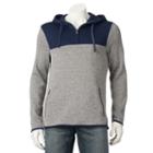 Men's Urban Pipeline&reg; Quarter-zip Fleece Hoodie, Size: Medium, Blue