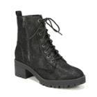 Fergalicious Rocker Women's Combat Boots, Size: 7, Black