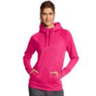 Women's Champion Raglan Fleece Pullover Hoodie, Size: Large, Pink