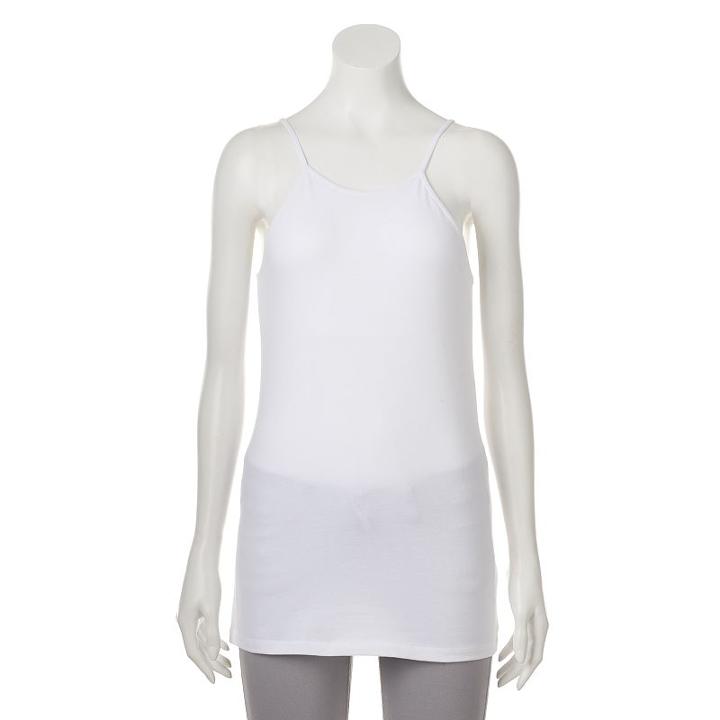 Women's Sonoma Goods For Life&trade; High-neck Camisole, Size: Xl, White