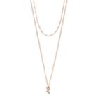 Lc Lauren Conrad Layered Y Necklace, Women's, Pink