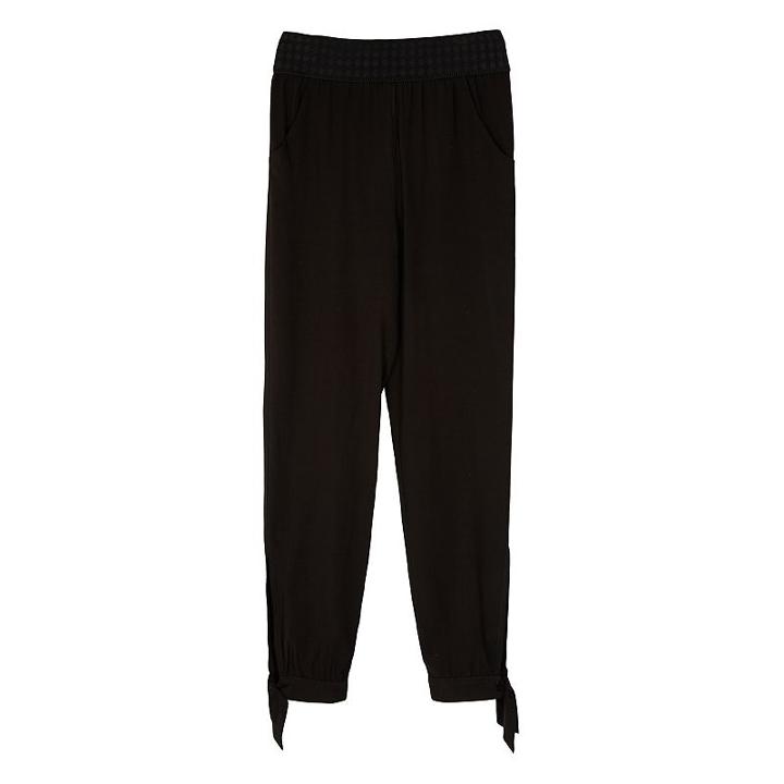 Girls 7-16 Iz Amy Byer Crop Pants, Girl's, Size: Large, Black