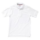 Husky Boys 4-20 French Toast School Uniform Short-sleeve Pique Polo, Boy's, Size: 10-12husky, White