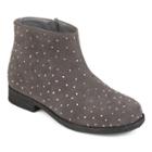Journee Collection Clancy Girls' Ankle Boots, Size: 9 T, Grey