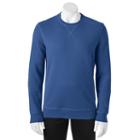 Men's Tek Gear&reg; Fleece Crew Sweatshirt, Size: Small, Med Blue