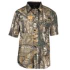 Men's Walls Hunting Cape Back Short Sleeve Tee, Size: Large, Real Tree