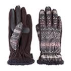 Women's Isotoner Fleece Smartouch Smartdri Tech Gloves, Size: L-xl, Oxford
