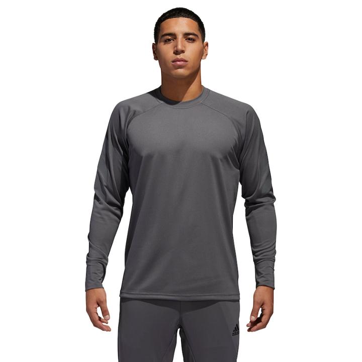 Men's Adidas Spt Tee, Size: Small, Dark Grey
