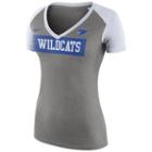 Women's Nike Kentucky Wildcats Football Top, Size: Medium, Dark Grey