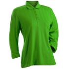 Women's Nancy Lopez Grace 3/4-sleeve Golf Polo, Size: Large, Brt Green