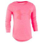 Toddler Girl Under Armour Logo Graphic Tee, Size: 3t, Brt Pink