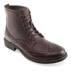 Eastland Bennett Men's Leather Wingtip Boots, Size: Medium (12), Brown