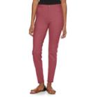 Juniors' So&reg; Perfectly Soft High-waisted Ankle Jeggings, Girl's, Size: 7, Red Other