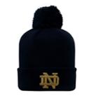 Youth Top Of The World Notre Dame Fighting Irish Pom Beanie, Adult Unisex, Blue (navy)