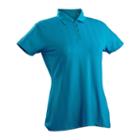 Women's Nancy Lopez Grace Short Sleeve Golf Polo, Size: Small, Blue
