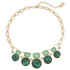 Dana Buchman Simulated Abalone Collar Necklace, Women's, Green