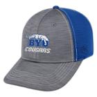 Adult Top Of The World Byu Cougars Upright Performance One-fit Cap, Men's, Med Grey
