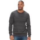 Big & Tall Sonoma Goods For Life&trade; Classic-fit Coolmax Crewneck Sweater, Men's, Size: 3xl Tall, Black