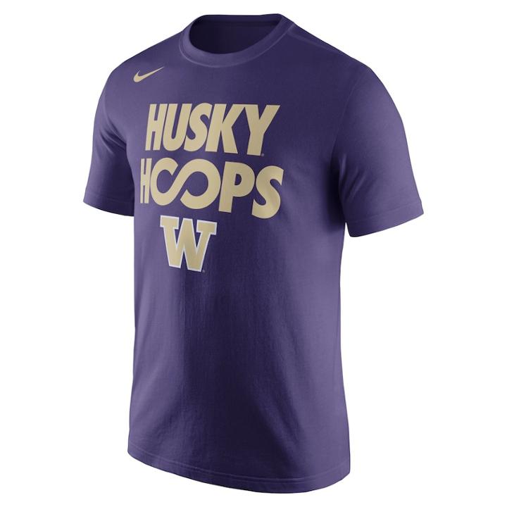 Men's Nike Washington Huskies Basketball Tee, Size: Xl, New Orchid