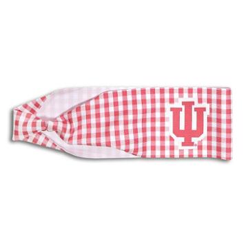 Legacy Athletic Indiana Hoosiers Gingham Headband, Women's, Multicolor