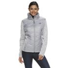 Women's High Sierra Funston Hybrid Quilted Sweater Jacket, Size: Large, Grey