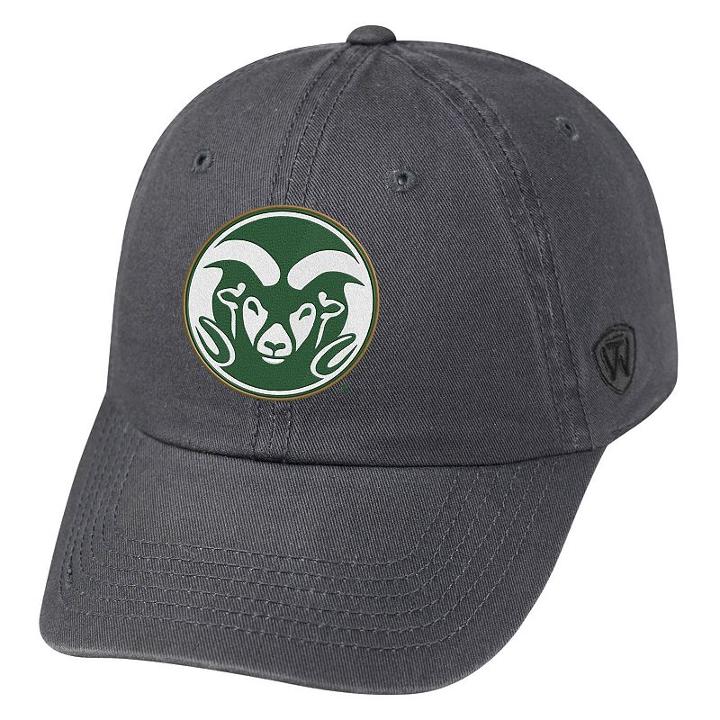 Youth Top Of The World Colorado State Rams Crew Adjustable Cap, Men's, Black