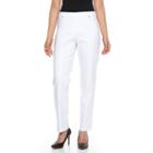 Women's Napa Valley Slimming Solution Straight-leg Dress Pants, Size: 12, Natural