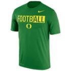 Men's Nike Oregon Ducks Dri-fit Football Tee, Size: Small, Multicolor