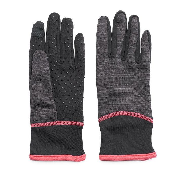 Women's Isotoner Performance Tech Gloves, Size: L-xl, Red