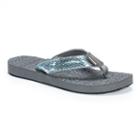 Muk Luks Emma Women's Flip-flops, Size: 8, Blue