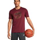 Big & Tall Nike Dri-fit Performance Basketball Tee, Men's, Size: Xl Tall, Brt Pink