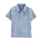 Boys 4-12 Oshkosh B'gosh&reg; Pocket Polo, Size: 10, Med Blue