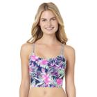 In Mocean Tropikali Longline Bikini Top, Size: Small, Ovrfl Oth