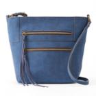 Sonoma Goods For Life&trade; Ziggie Triple Entry Crossbody Bag, Women's, Blue (navy)