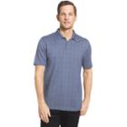 Men's Van Heusen Flex Stretch Windowpane Polo, Size: Xl, Blue Other