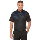 Men's Grand Slam Performance Ombre Argyle Golf Polo, Size: Xl, Ovrfl Oth