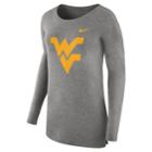 Women's Nike West Virginia Mountaineers Cozy Knit Top, Size: Xxl, Light Blue